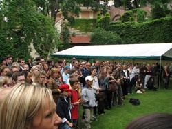 British Embassy Garden Party in honor of the Prague Fringe Festival